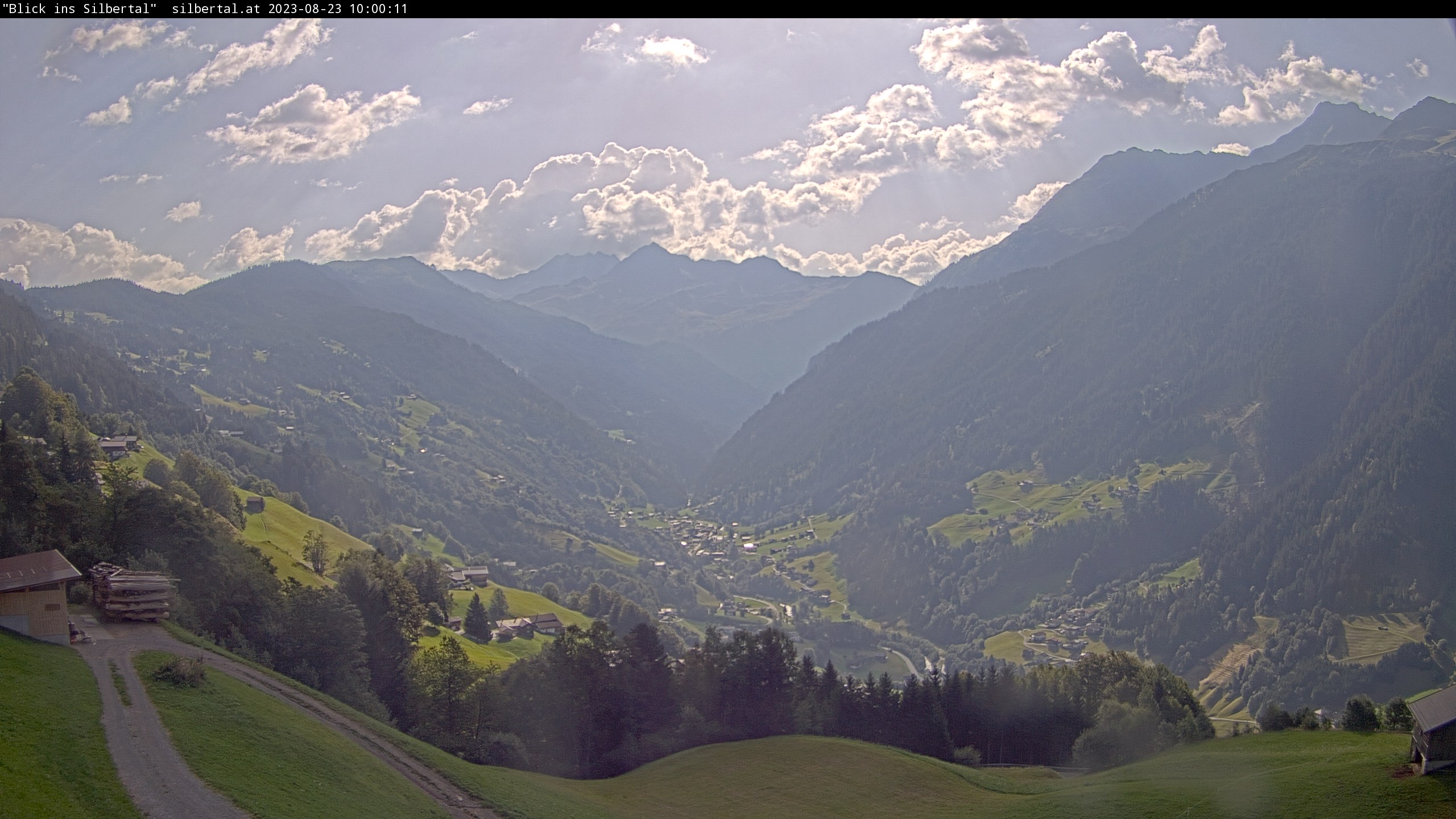 Gasthaus Mühle - Silbertal Webcam, aktuelle Bilder